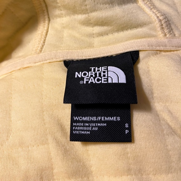 Women’s Small THE NORTH FACE QUILTED Full ZIP HOODIE with Pockets - Picture 5 of 13